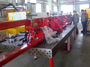 三維柔性焊接平臺